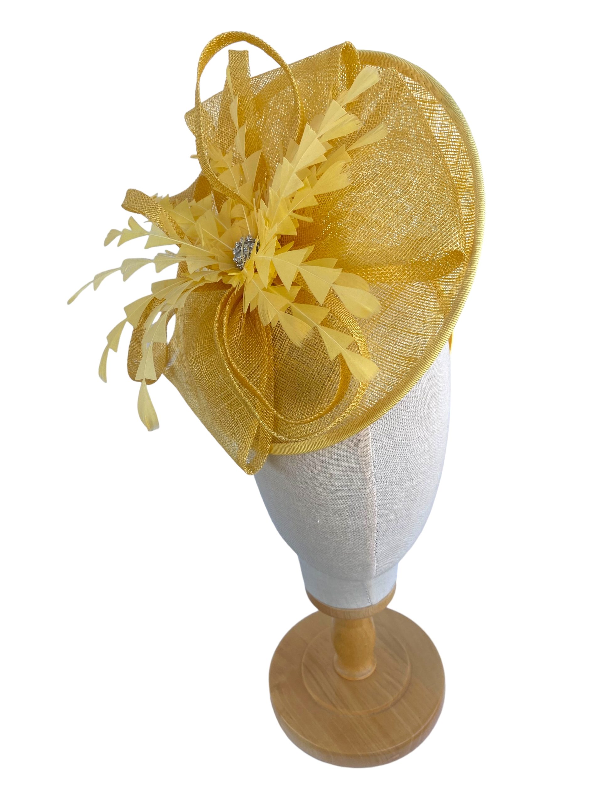 Large Bright Yellow Flower Disc - Image 4