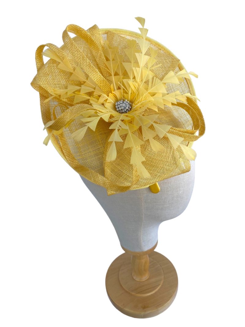 Large Bright Yellow Flower Disc - Image 5