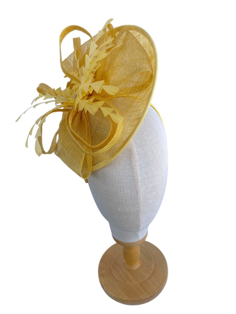 Large Bright Yellow Flower Disc - Image 2